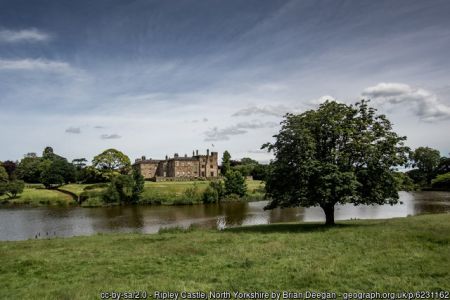 Ripley Castle. Photo © Brian Deegan (cc-by-sa/2.0)