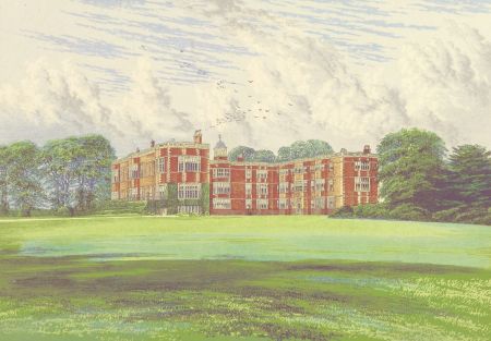 Temple Newsam from Morris, F. O, 'The County Seats of the Noblemen' Volume 1, c. 1866. British Library