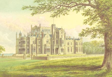Allerton Park c. 1880 from Morris' The County Seats of Nobleman Vol 2. The British Library