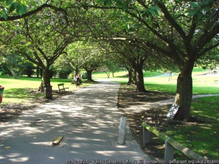 Friarwood Valley gardens. Photo © Bill Henderson (cc-by-sa/2.0)