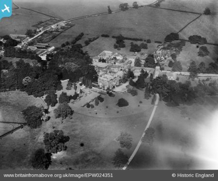 Goldsborough Hall and grounds 1928