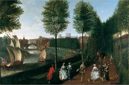 Image: Nathan Drake (c.1728-1778), The New Terrace Walk, York, 1756, York Museums Trust, Public Domain, via ArtUK