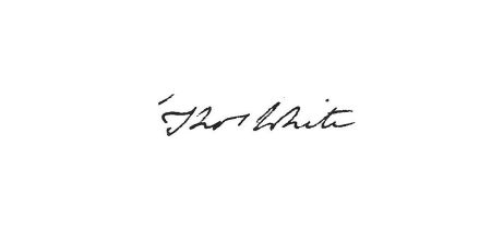 Thomas White signature