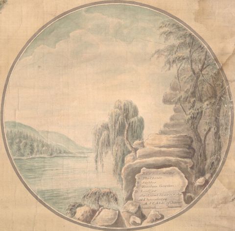 Cartouche from White's plan for Campsall,1796 (ref. RBU/2/22/2). Image reproduced courtesy of the Borthwick Institute for Archives, University of York.