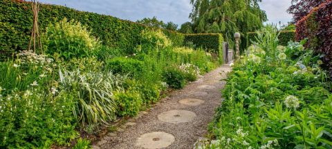 White Garden York Gate