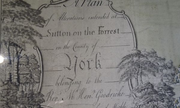 Title from plan for Sutton Hall