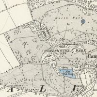 Figure 6. Campsmount Park OS 6" map, surveyed 1891, published 1894.