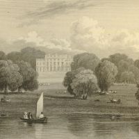 Cannon Hall from J P Neale's 'Views of the Seats, Mansions, Castles', Volume V, Plate 29, 1821. British Museum (CC BY-NC-SA 4.0)