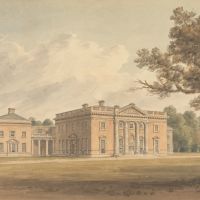 Baldersby Hall by John Chessell Buckler, 1829. Yale Center for British Art, Paul Mellon Collection