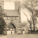 Lister Park entrance c. 1943. https://tuckdbpostcards.org/items/95919 CC-BY