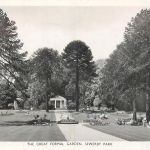 Sewerby Hall formal garden c. 1953. https://tuckdbpostcards.org/items/133939 CC-BY