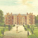 Burton Agnes Hall from Morris' 'The County Seats of the Noblemen' Vol. 1 c. 1866. British Library ref. 10360.k.20
