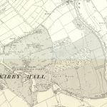 Figure 11 – Kirby Hall estate from Ordnance Survey 6” edition, revised 1907, published 1910. National Library of Scotland CC-BY.